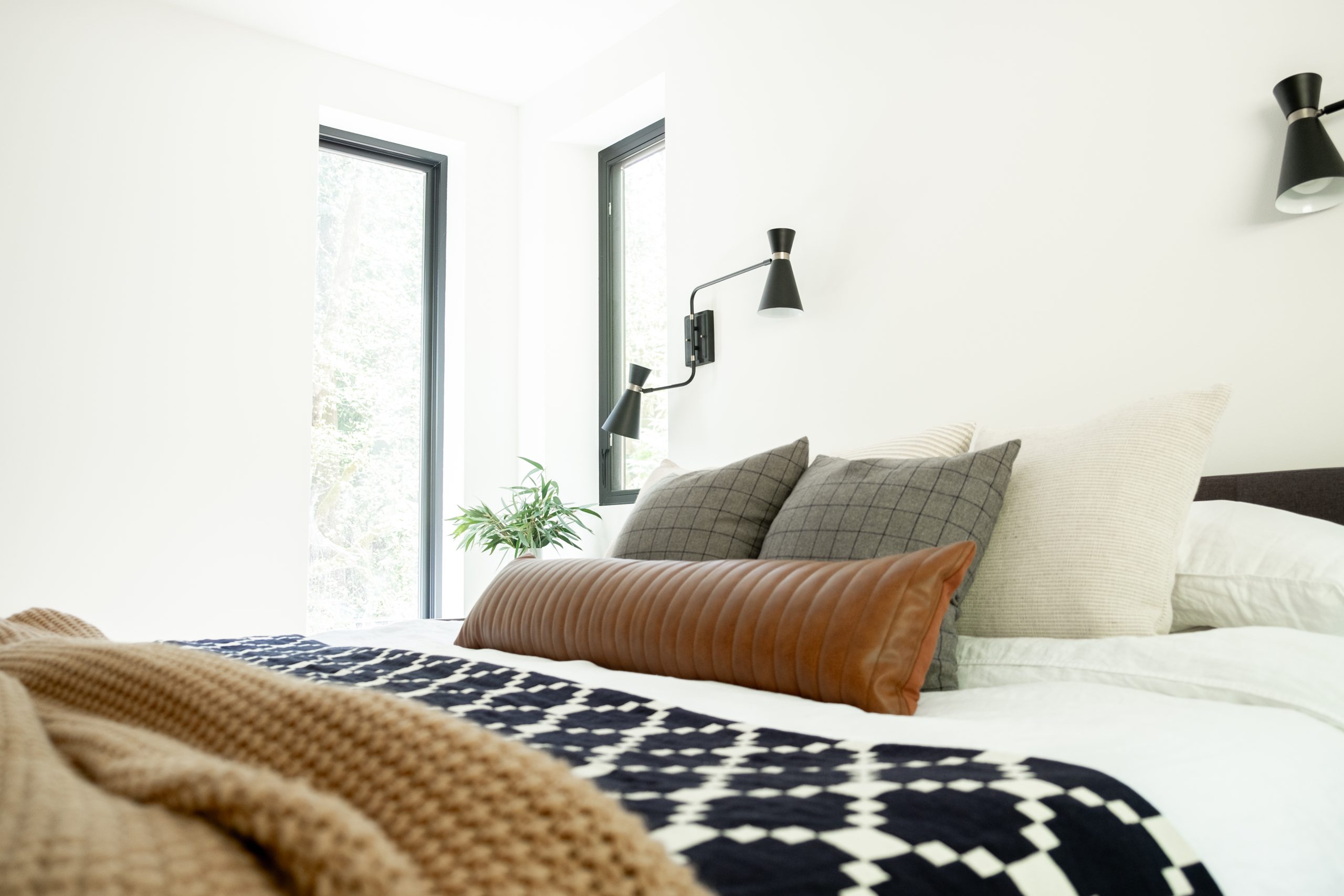 Primary Bedroom Bed Styling