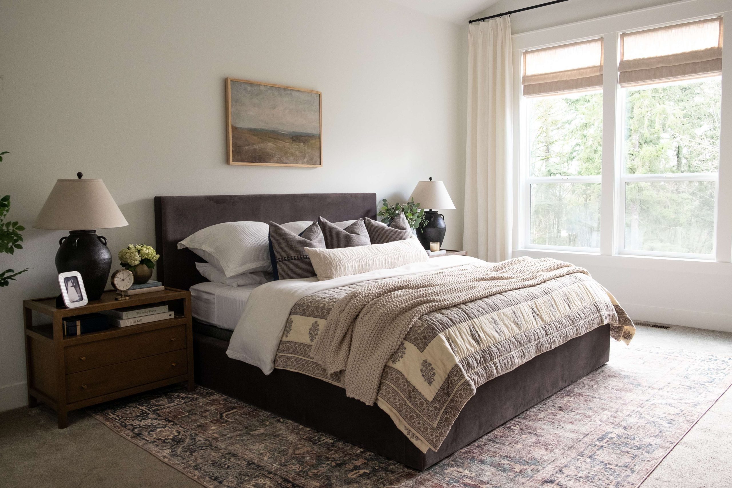 primary bedroom design studio mcgee