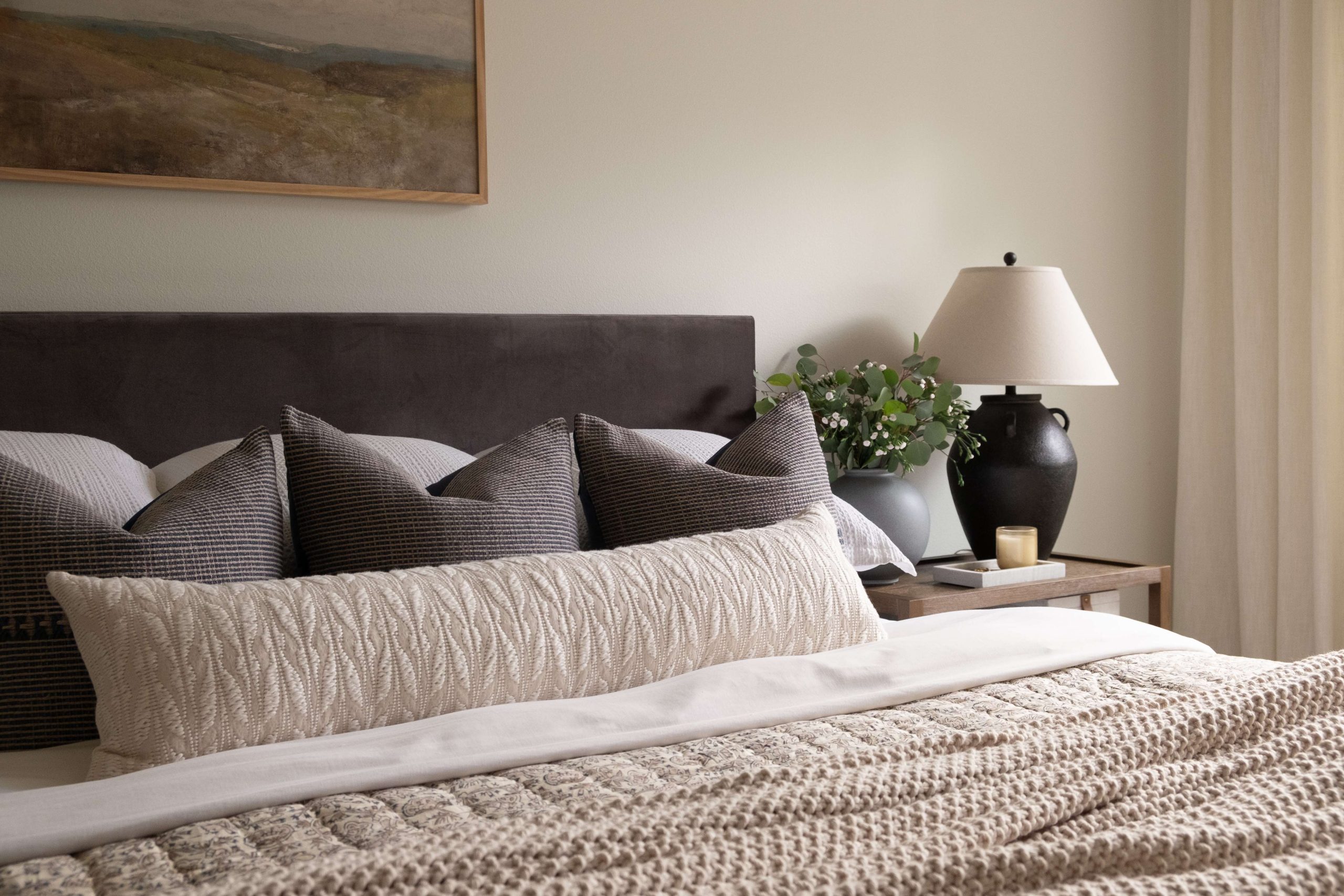 primary bedroom suite interior design