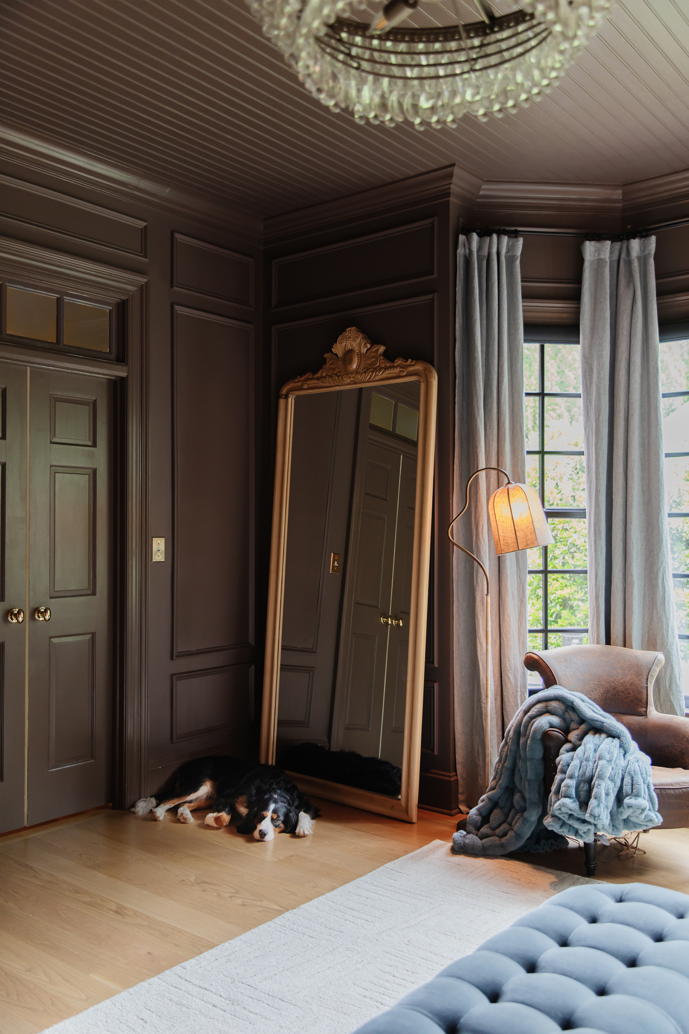 brown paint trend