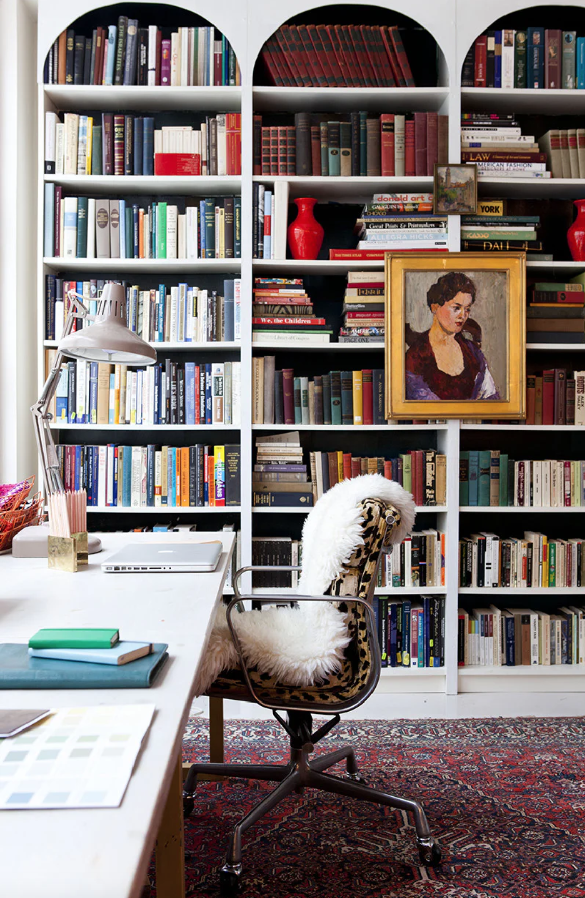 how to hang art