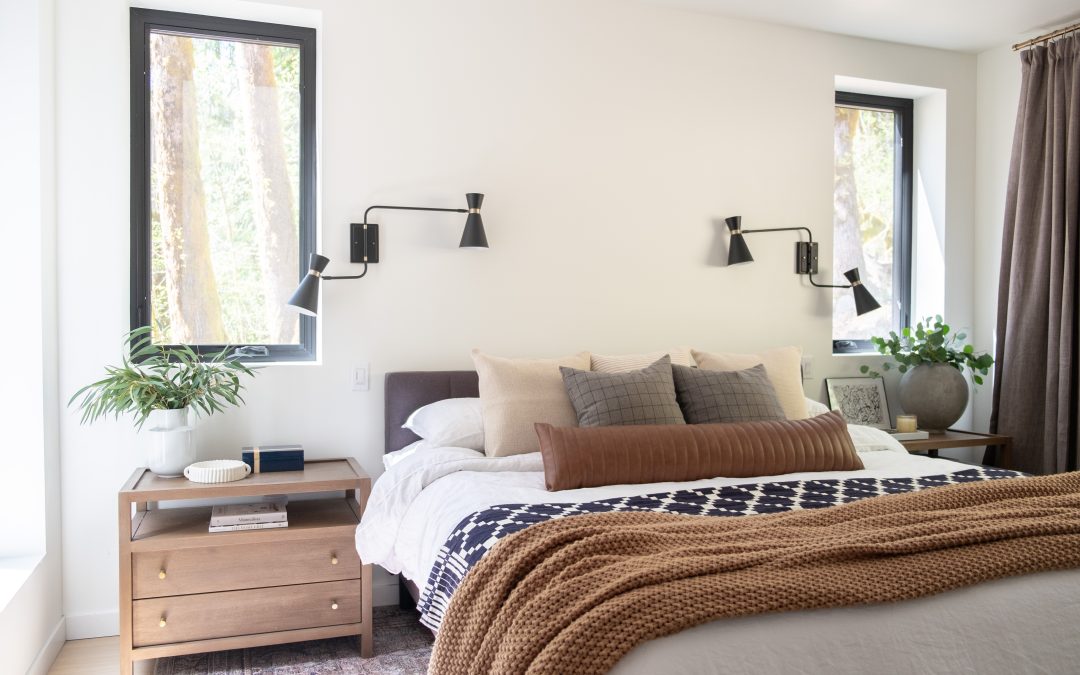 Mt. Hood A-Frame Primary Bedroom